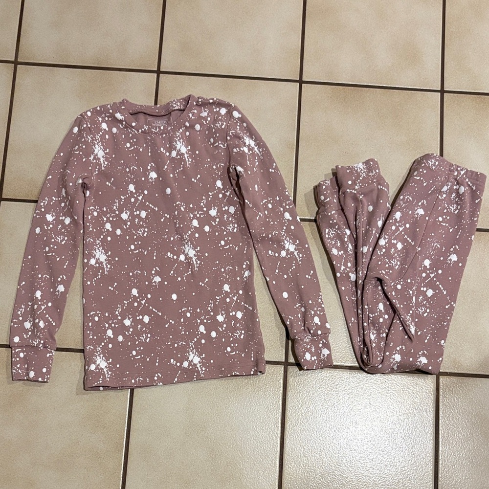 L’bKIDS by L’ovedbaby Splatter Pajama Set